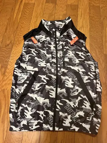 BURTLE 카모 패턴 팬 베스트 2XL