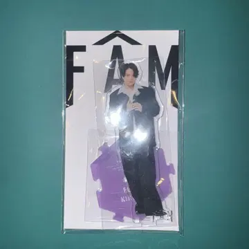 timelesz 기쿠치 후마 FAM 아크릴 스탠드 미개봉 새상품