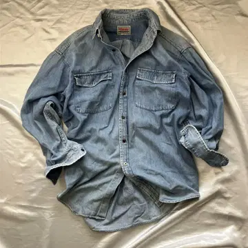 Wrangler 데님 셔츠 L 사이즈 랭글러