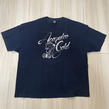 Acapulco Gold 네이비 티셔츠 XXXX LARGE