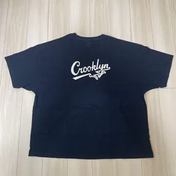Crooklyn 티셔츠 네이비 100% 코튼