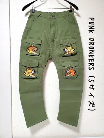 PUNK DRUNKERS 펑크 드렁커스 사루엘 팬츠 조거 팬츠