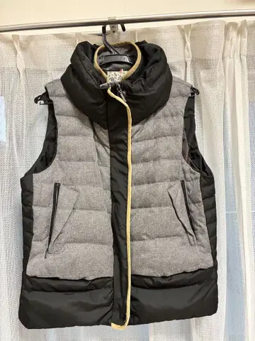 다운 베스트 다운 자켓 깃털 100%