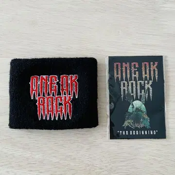 ONEOKROCK 리스트 밴드 스티커 THE BEGINNING 미사용