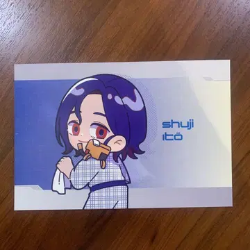 극락탕 기동전사 건담 지크 액스 엽서 슈지