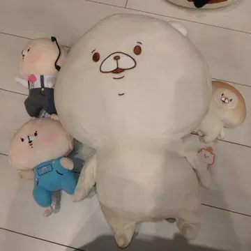 친구 곰 봉제 인형 4종 세트
