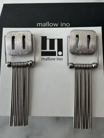 미사용 새상품 mallow ino 귀걸이