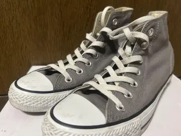CONVERSE 그레이 하이컷 스니커즈
