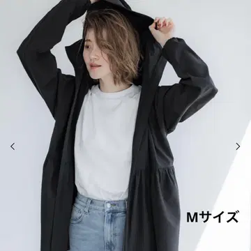 coca UV 차단 개더 후드티 M 사이즈