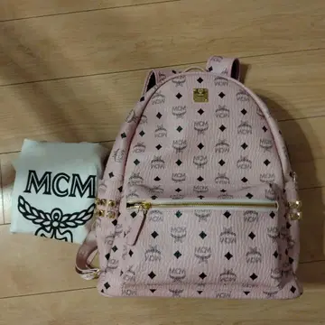 MCM 엠씨엠 백팩 백팩 핑크