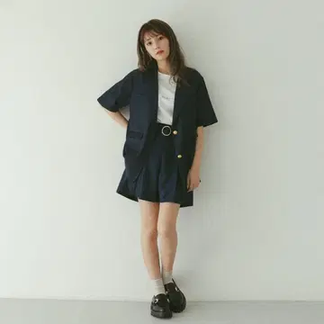 Bokanii 보카니 하프 슬리브 자켓 SET UP