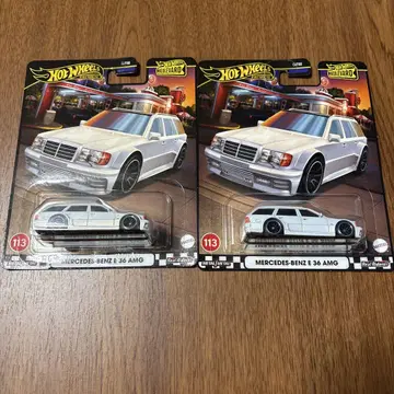 핫휠 메르세데스 벤츠 E36 AMG 2대 세트