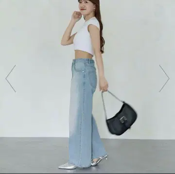 thevon 세본 yuna 데님 블루