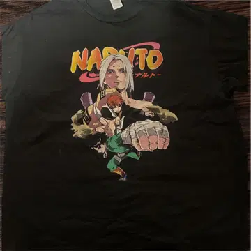 NARUTO 캐릭터 티셔츠 기마로, 가아라, 락, 리 XL