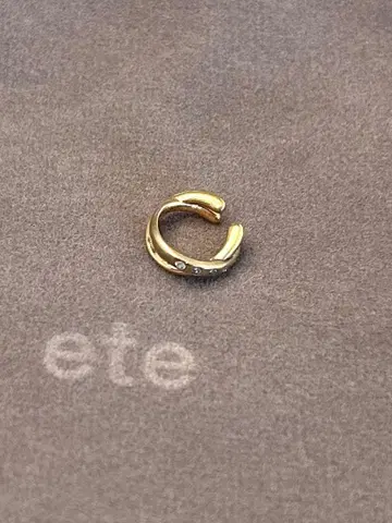 ete 에테 귀걸이 한쪽 귀만