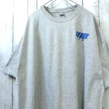 GILDAN RODEO 프린트 빅 사이즈 티셔츠 그레이 2XL 구제 의류