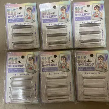 OSHI plus 최애를 장식할 수 있는 카드 스탠드 3개입 6세트