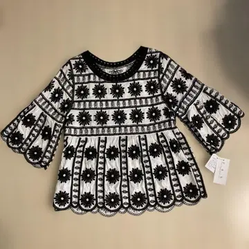 블라우스 자수