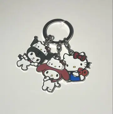 헬로키티 3줄 키링 한정 상품