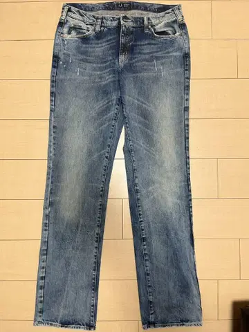 AJ 라이트 블루 스트레이트 데님