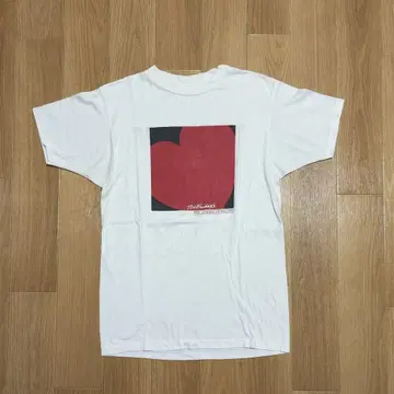 vintage used 티셔츠 하트 발렌타인 hanes