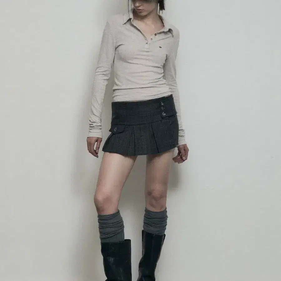 【BOHEMIAN SEOUL】PANEL TIED SKIRT BOHEMIAN SEOUL | 보헤미안서울 New) Bohemian Seoul panel tied