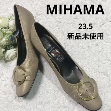 미하마 여성용 펌프스 미사용 새상품 장기 보관품 23.5cm