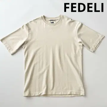 FEDELI 페데리 크루넥 코튼 맨투맨 티셔츠