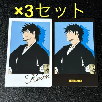 BLEACH 블리치 인스턴트 사진풍 시트 시바 카이엔 3세트
