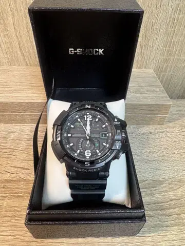 G-SHOCK 디지털/아날로그 콤비네이션 블랙
