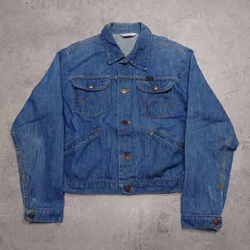 70s Wrangler 데님 자켓 USA제 왼쪽 아야 빈티지