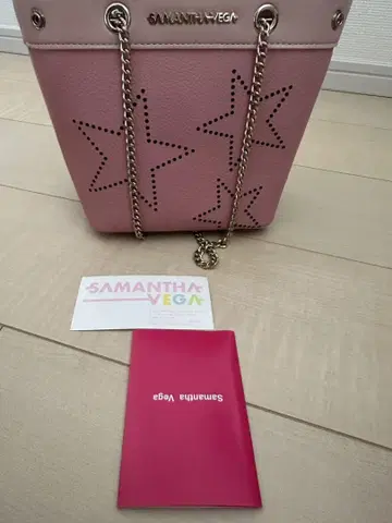 SAMANTHA VEGA 핑크 숄더백