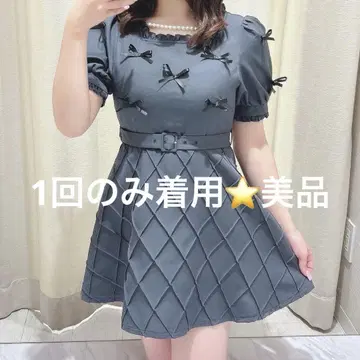 evelyn 반팔 펄 라인 올인원