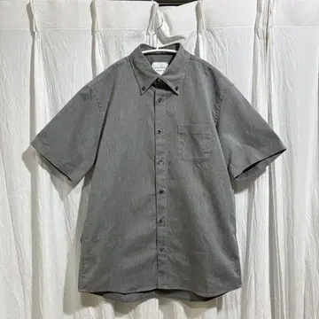 UNITED TOKYO QUICK DRY 옥스 버튼 다운 반팔 셔츠 L