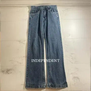 INDEPENDENT 인디펜던트 데님 청바지 블루 28
