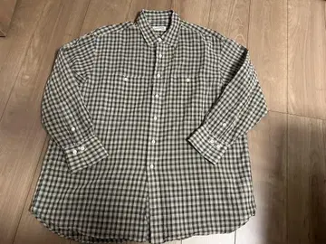 spick and span 코튼 보일 체크 셔츠