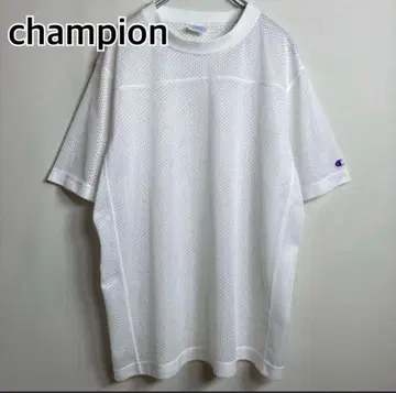 챔피온 M 남성용 반팔 티셔츠 무지 메쉬 풋볼 티셔츠