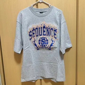 SEQUENZ 티셔츠 오버 와펜 그레이