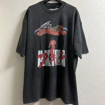AKIRA 빈티지 가공 티셔츠 아키라 XL