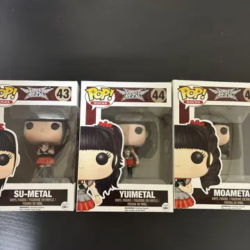 FUNKO POP! ROCKS BABYMETAL 3개 세트