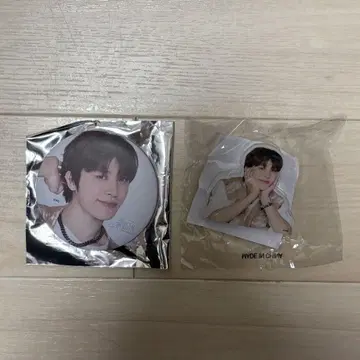 treasure 정환 캡슐 토이 캔뱃지 클립 세트