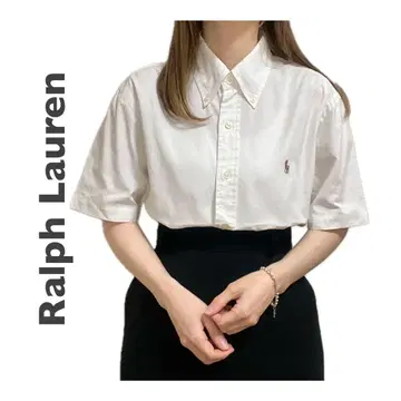 Ralph Lauren 셔츠 코튼 원포인트 자수 로고