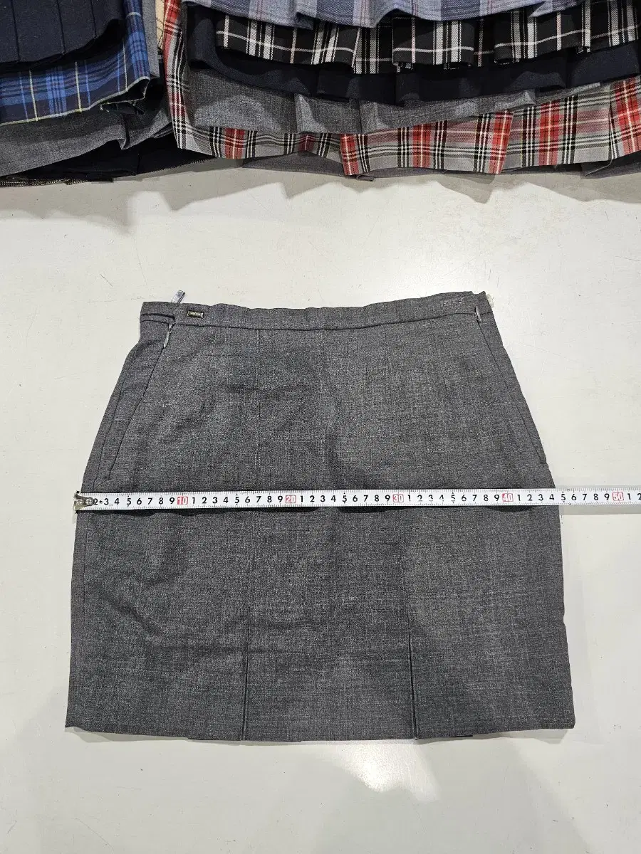 Used school uniform skirt, size 71, short