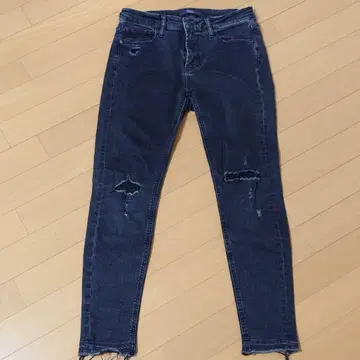 AZUL by moussy/아줄바이마우지 크러쉬 스키니 데님