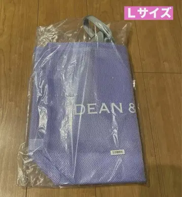 DEAN & DELUCA 메쉬 토트백 라일락 L 사이즈
