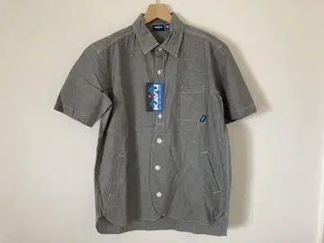 새상품 KAVU 카부 바지 루프 셔츠 L 그레이