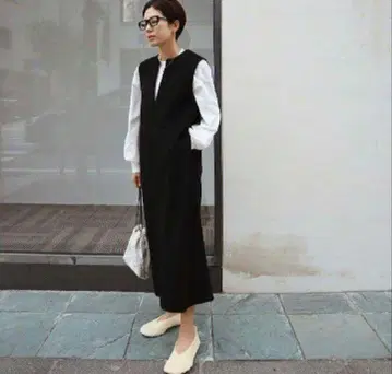 마챠트 울 점퍼 스커트