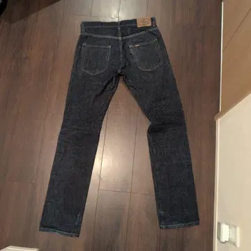 CRIMIE 스트레이트 데님 다크 블루