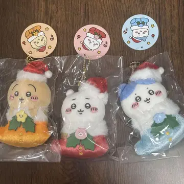 치이카와 (먼작귀) 오너먼트로도 사용할 수 있는 마스코트 3개 세트