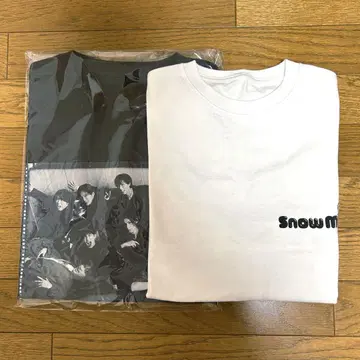 SnowMan Snow World 티셔츠 2종 세트